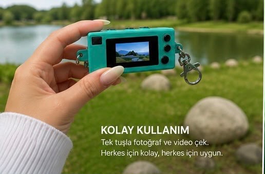 Renkli TFT LCD Ekran